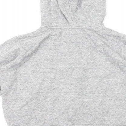 Womens UK Size S H&M Grey Full Zip Hoodie