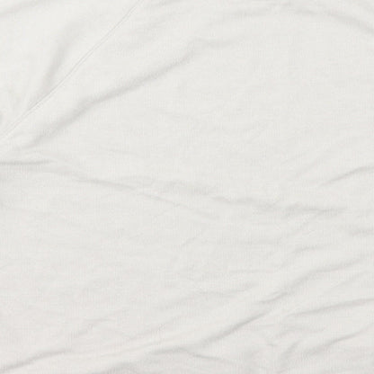 H&M Womens Beige Cotton Pullover Sweatshirt Size M Pullover