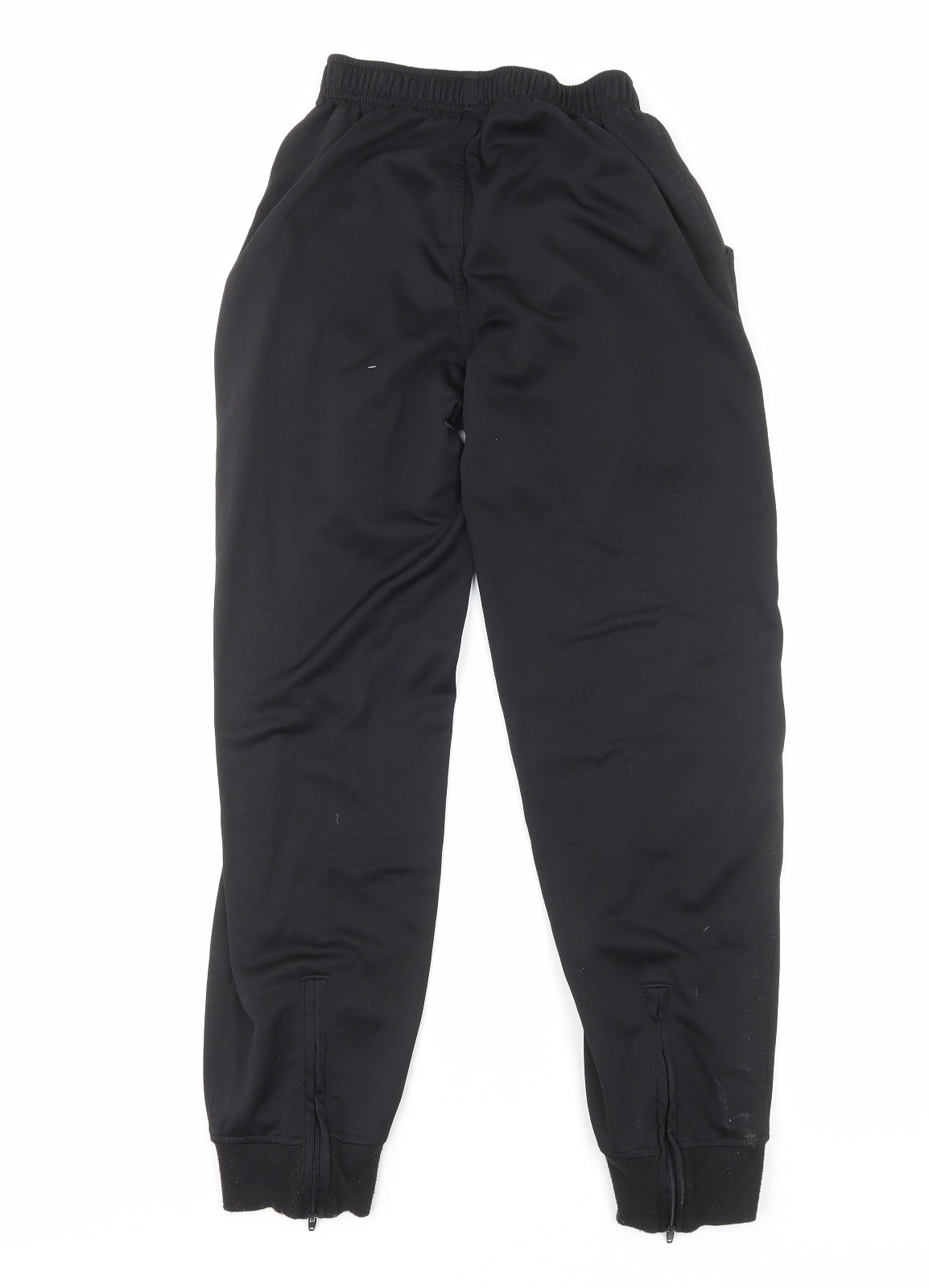 Givova Boys Black Polyester Sweatpants Trousers Size XS Regular Drawstring