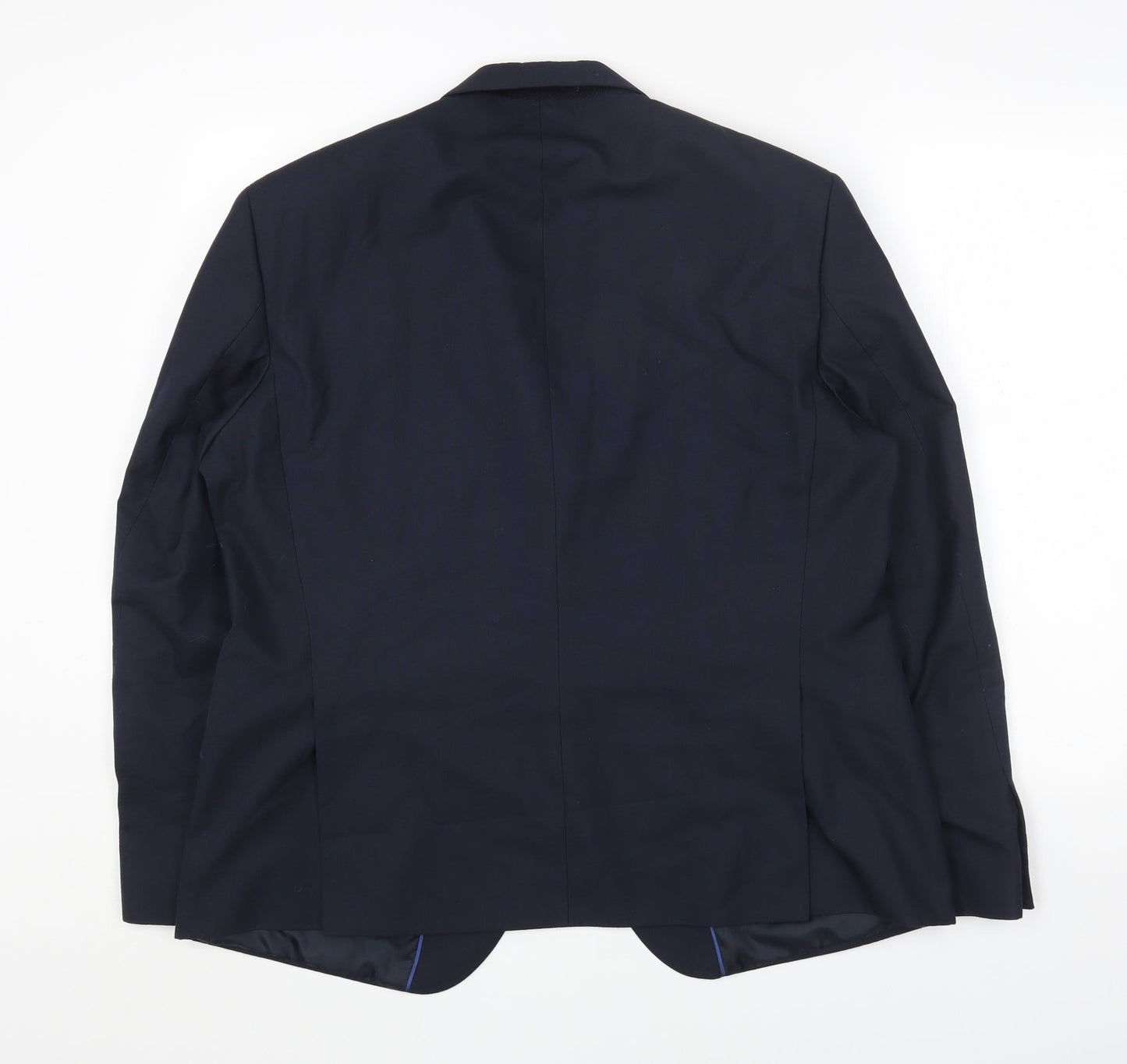 Mens UK Size 44 Marks and Spencer Regular Blue Suit Jacket