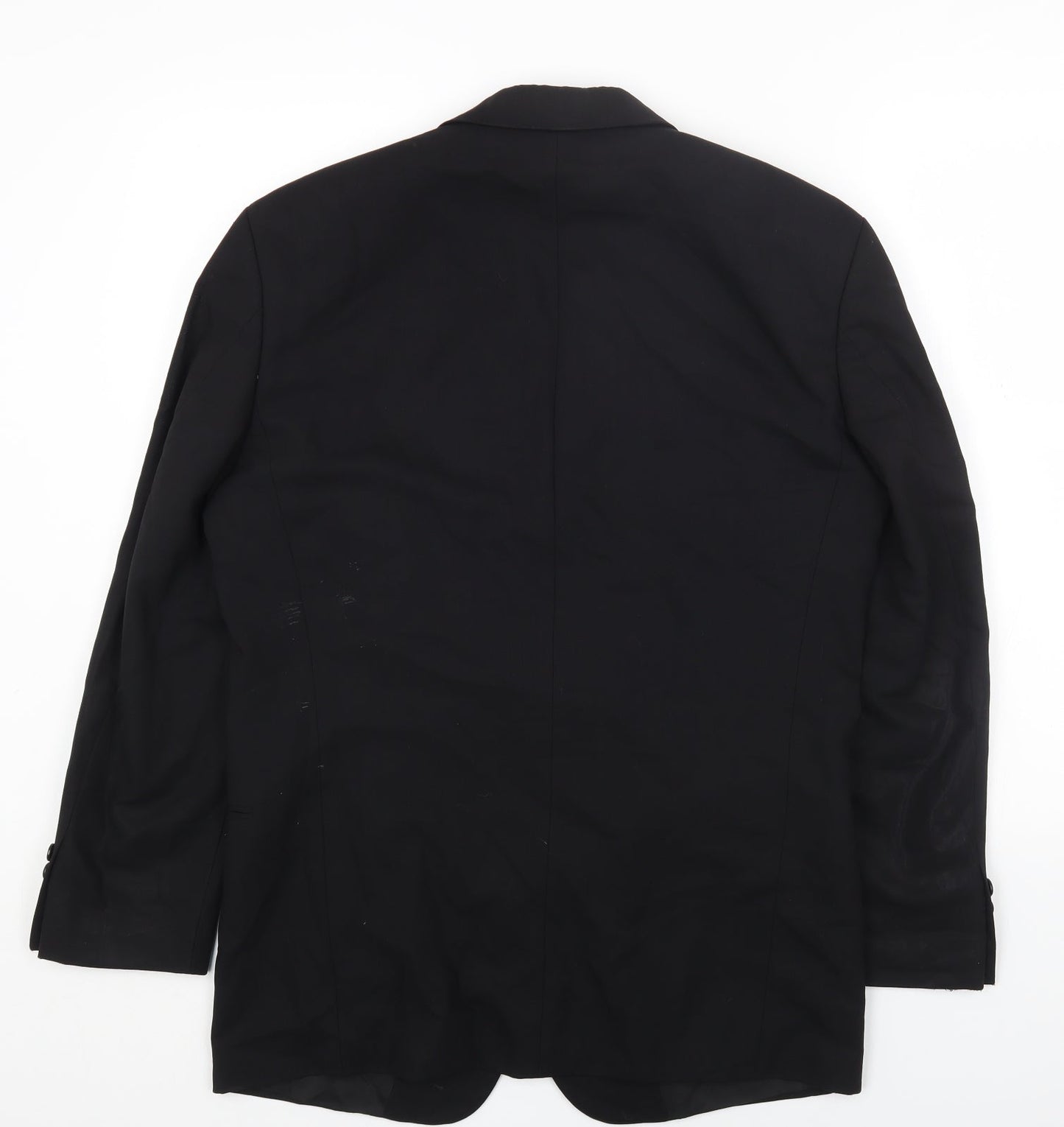 Mens UK Size 40 Preworn Regular Black Suit Jacket