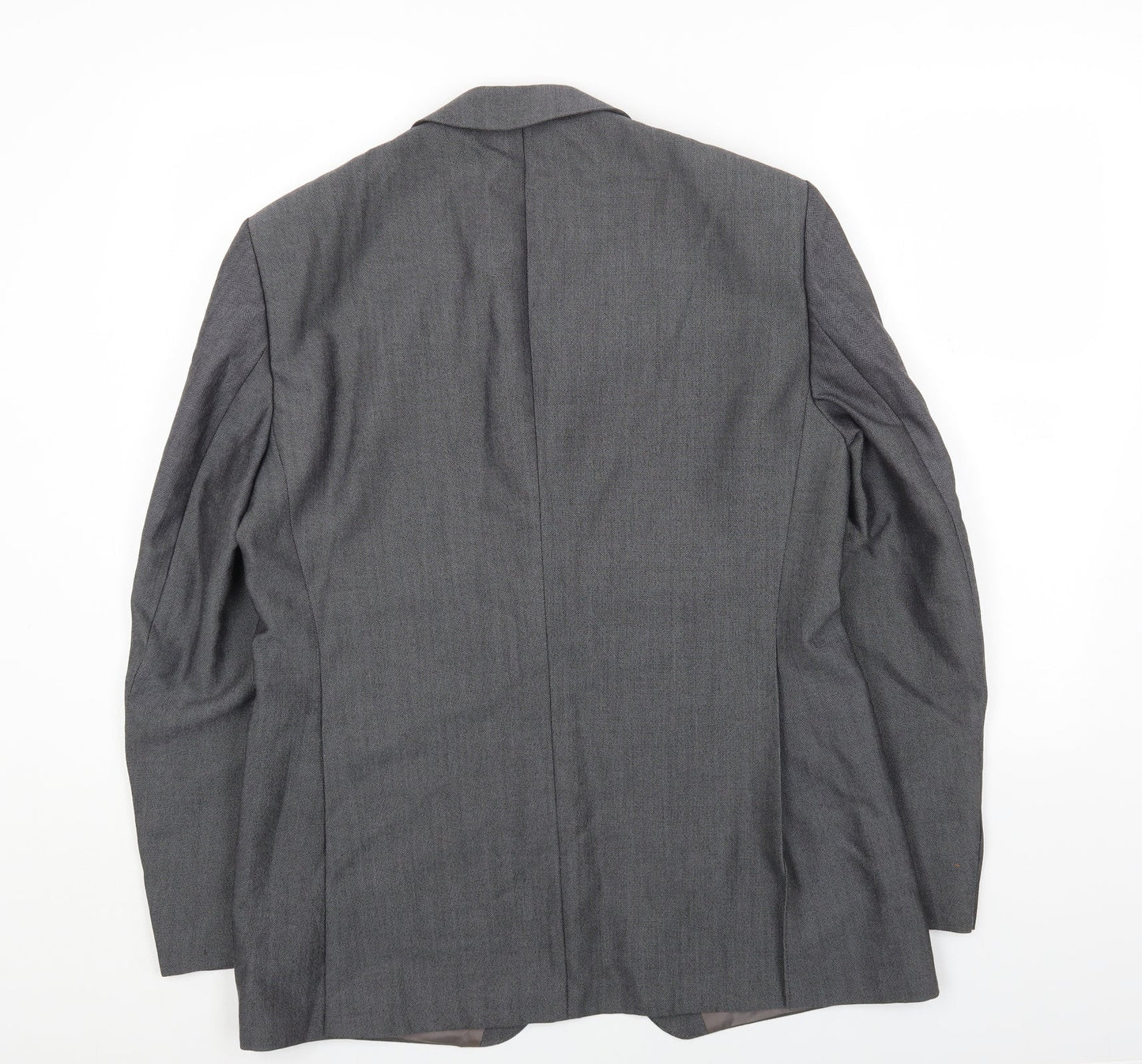 Mens UK Size 40 St Michaels Regular Grey Suit Jacket