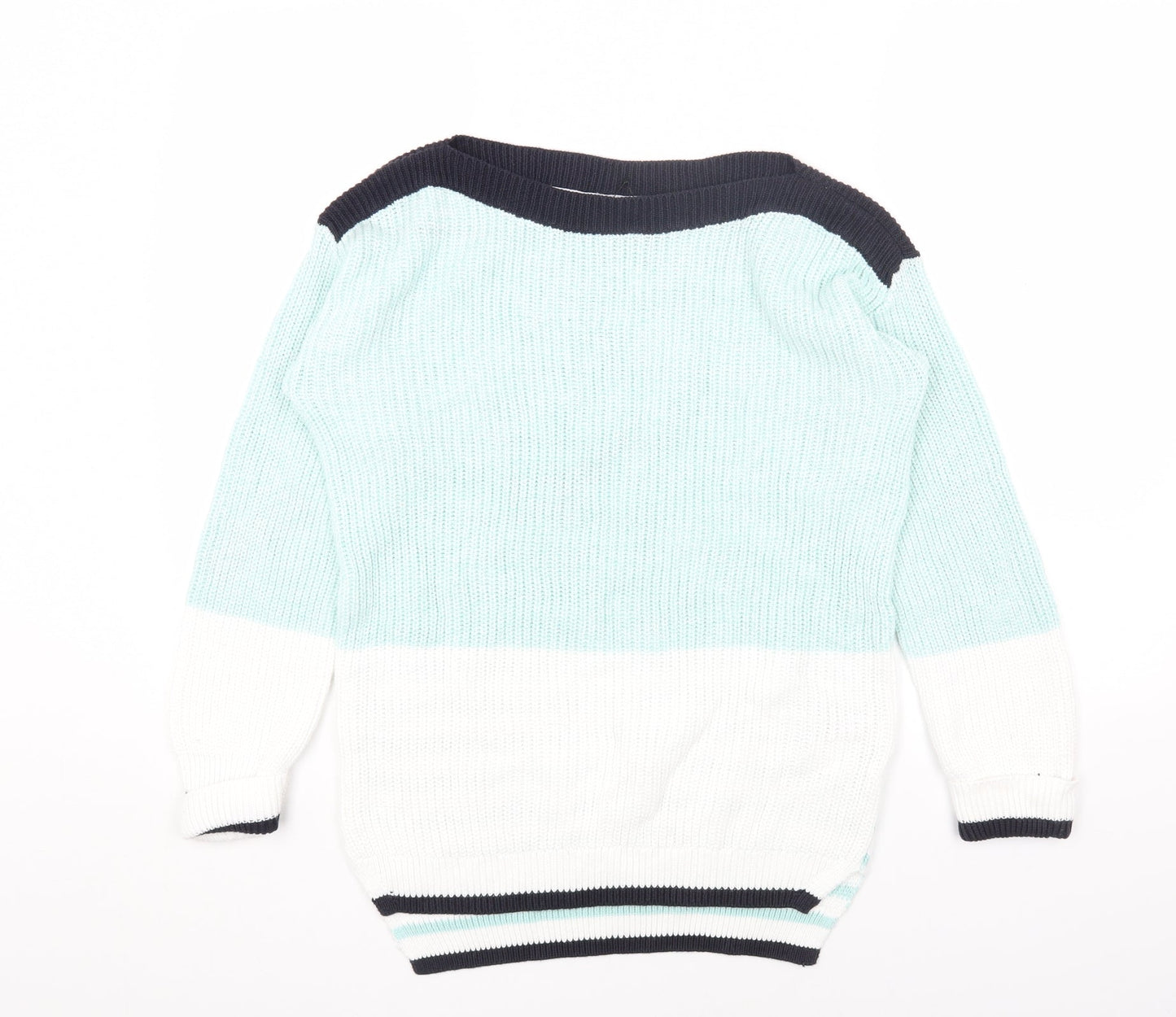 Womens UK Size S Marks and Spencer Green Pullover Jumper