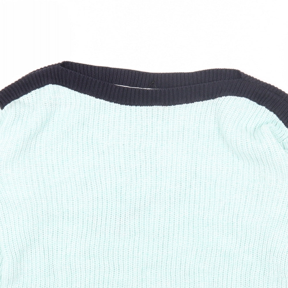 Womens UK Size S Marks and Spencer Green Pullover Jumper