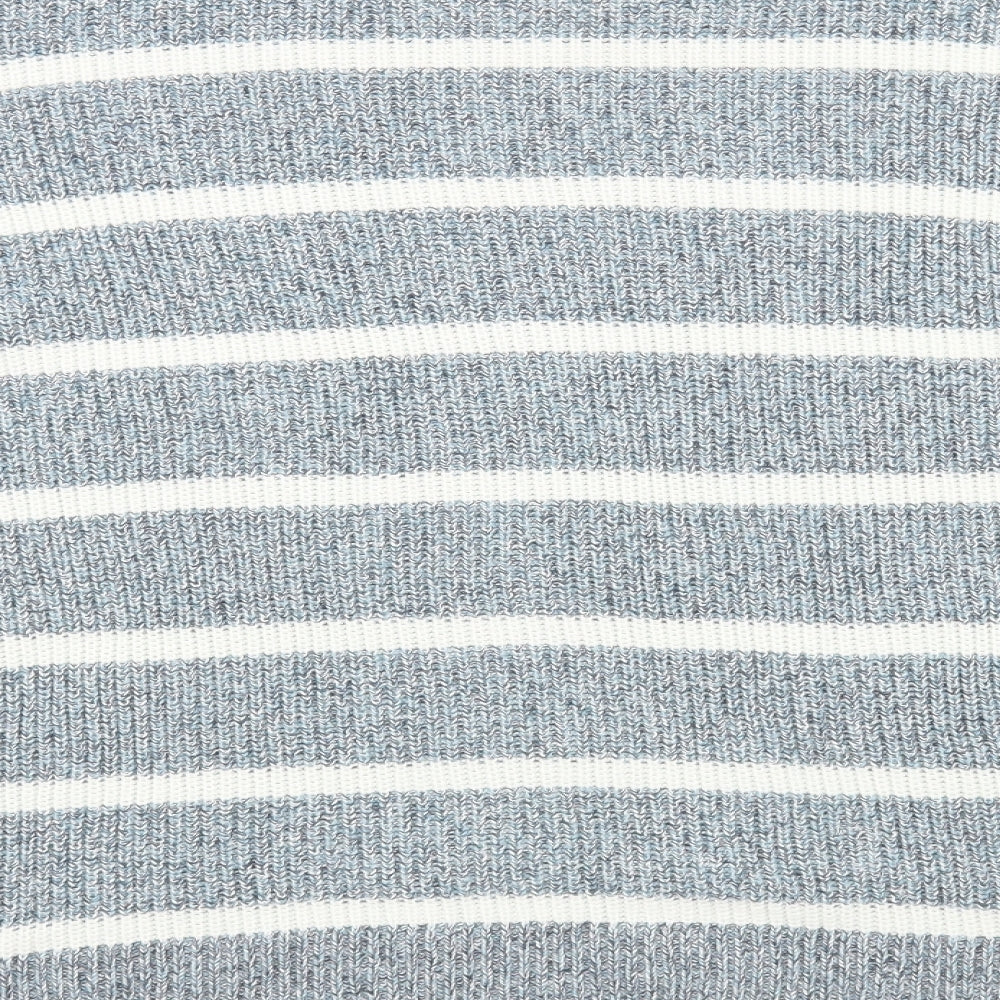 Gap Womens Multicoloured Round Neck Striped Cotton Pullover Jumper Size M