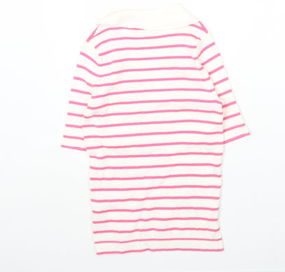 Womens UK Size S Marks and Spencer Multicoloured Pullover Jumper