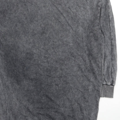 Womens UK Size 8 COLLUSION Grey Pullover Sweatshirt