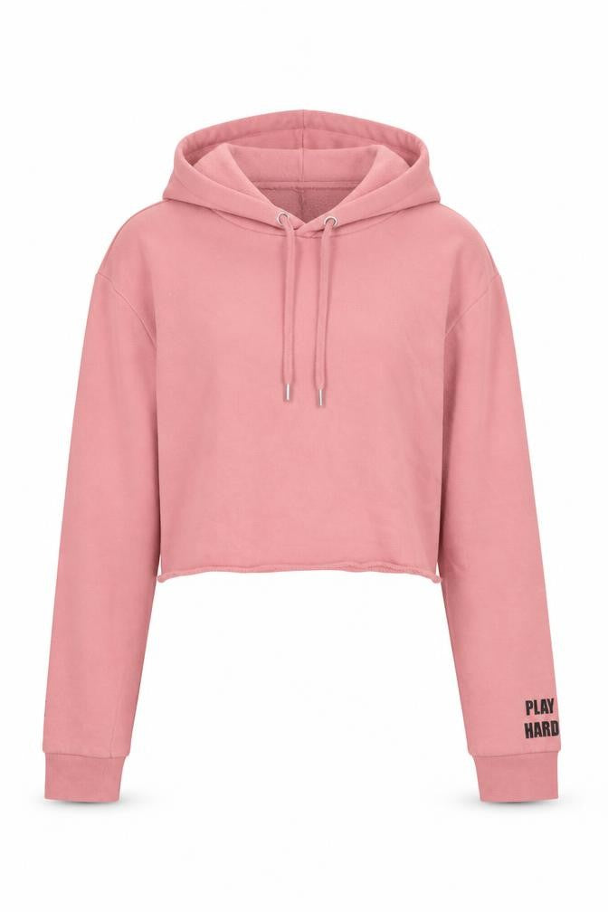 Womens UK Size XS Divided by H&M Pink Pullover Hoodie