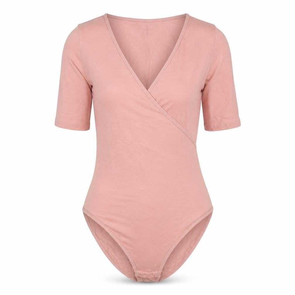 Womens UK Size 8 Topshop One-Piece Pink Bodysuit