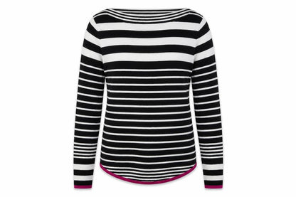 Womens UK Size 10 M&Co Black Pullover Jumper