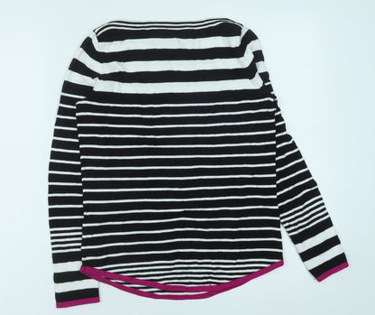 Womens UK Size 10 M&Co Black Pullover Jumper