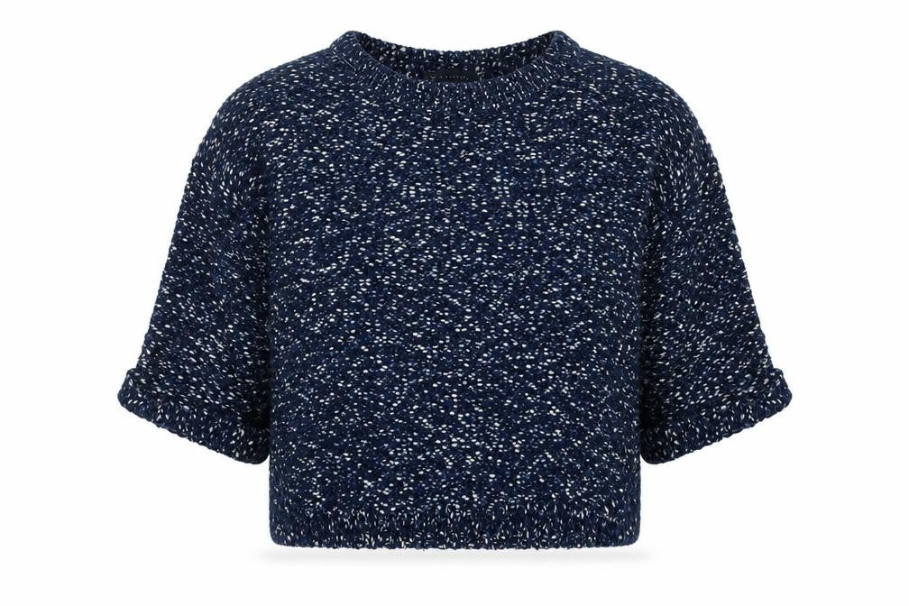 Womens UK Size M Marks and Spencer Blue Pullover Jumper