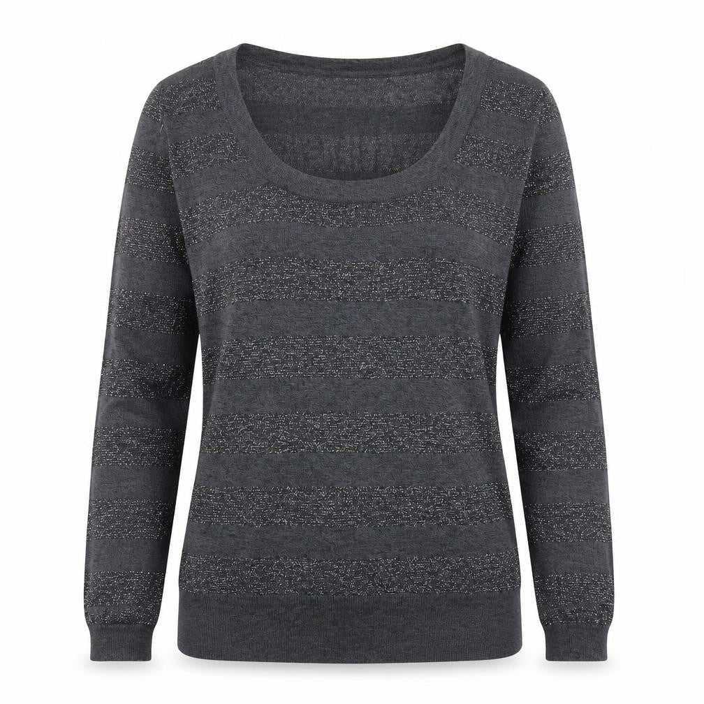 Womens UK Size S Fluid Grey Pullover Jumper