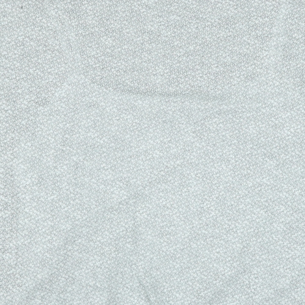 George Womens Grey Viscose Basic Blouse Size 16 Round Neck