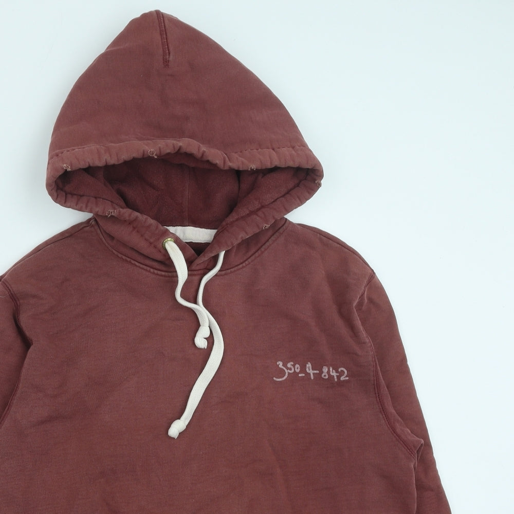 Womens UK Size 8 Jack Wills Pink Pullover Hoodie