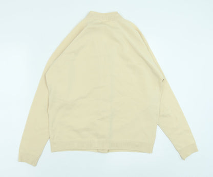 Womens UK Size 18 Marks and Spencer Yellow Cardigan Jumper
