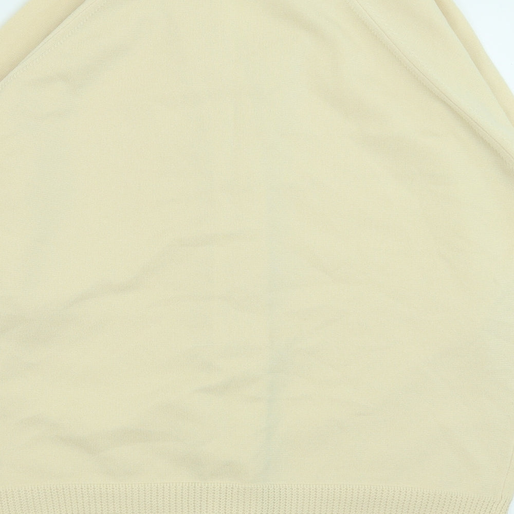 Womens UK Size 18 Marks and Spencer Yellow Cardigan Jumper
