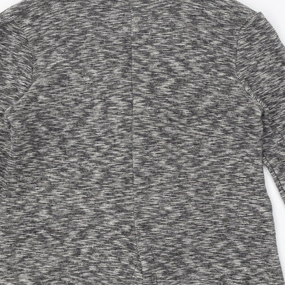 TU Womens Grey Jacket Size 10 Button