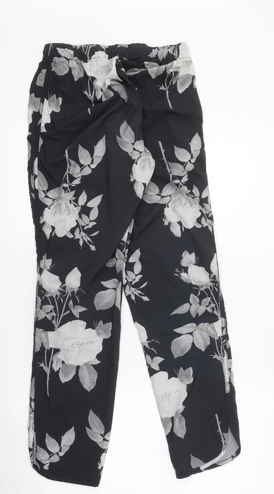 Womens UK Size 8 NEXT Regular Fit  Black Trousers