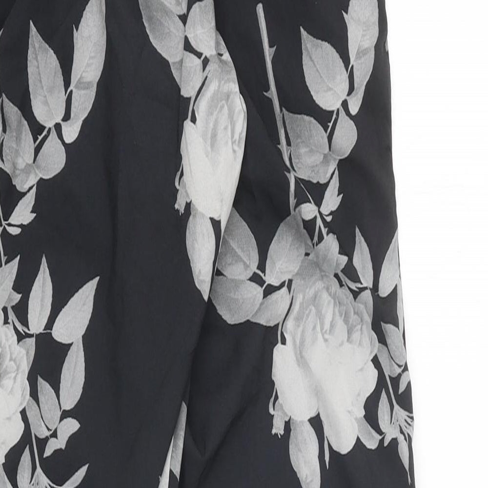 Womens UK Size 8 NEXT Regular Fit  Black Trousers
