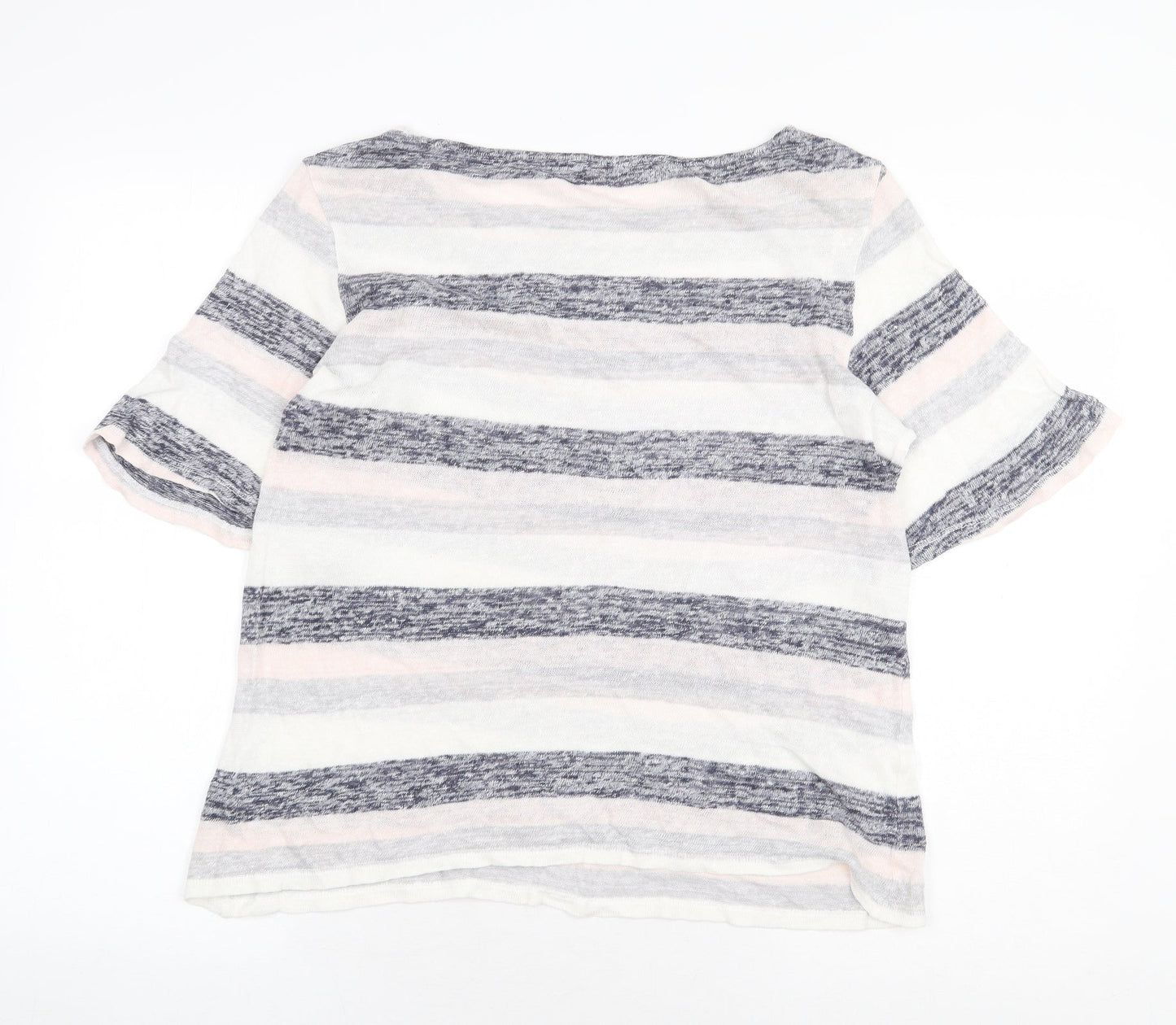 Womens UK Size 8 Phase Eight Multicoloured Basic T-Shirt