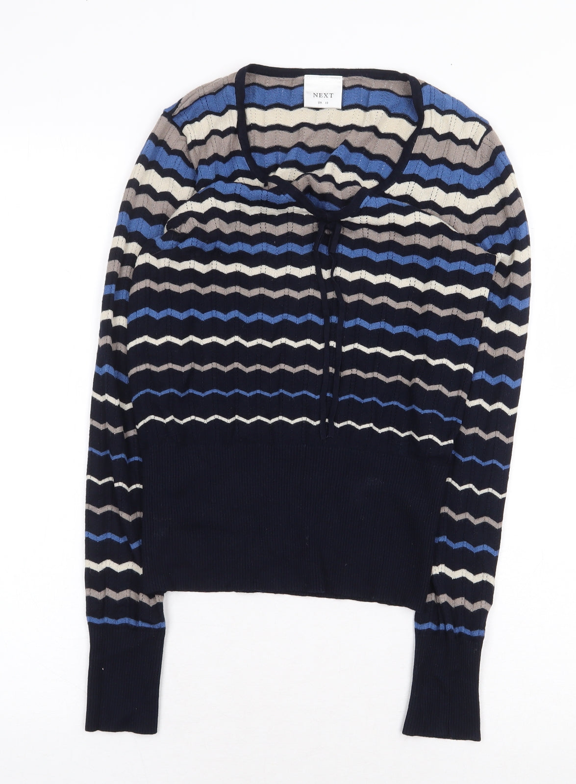 Womens UK Size 10 NEXT Multicoloured Pullover Jumper