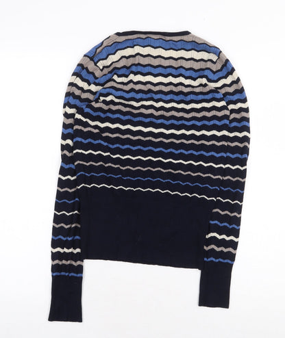 Womens UK Size 10 NEXT Multicoloured Pullover Jumper