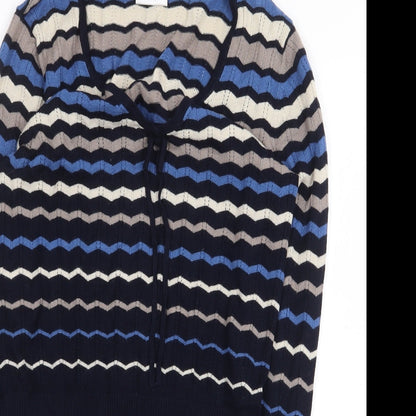 Womens UK Size 10 NEXT Multicoloured Pullover Jumper