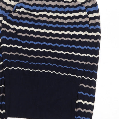 Womens UK Size 10 NEXT Multicoloured Pullover Jumper