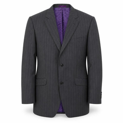 Mens UK Size 44 Balmain Regular Grey Suit Jacket