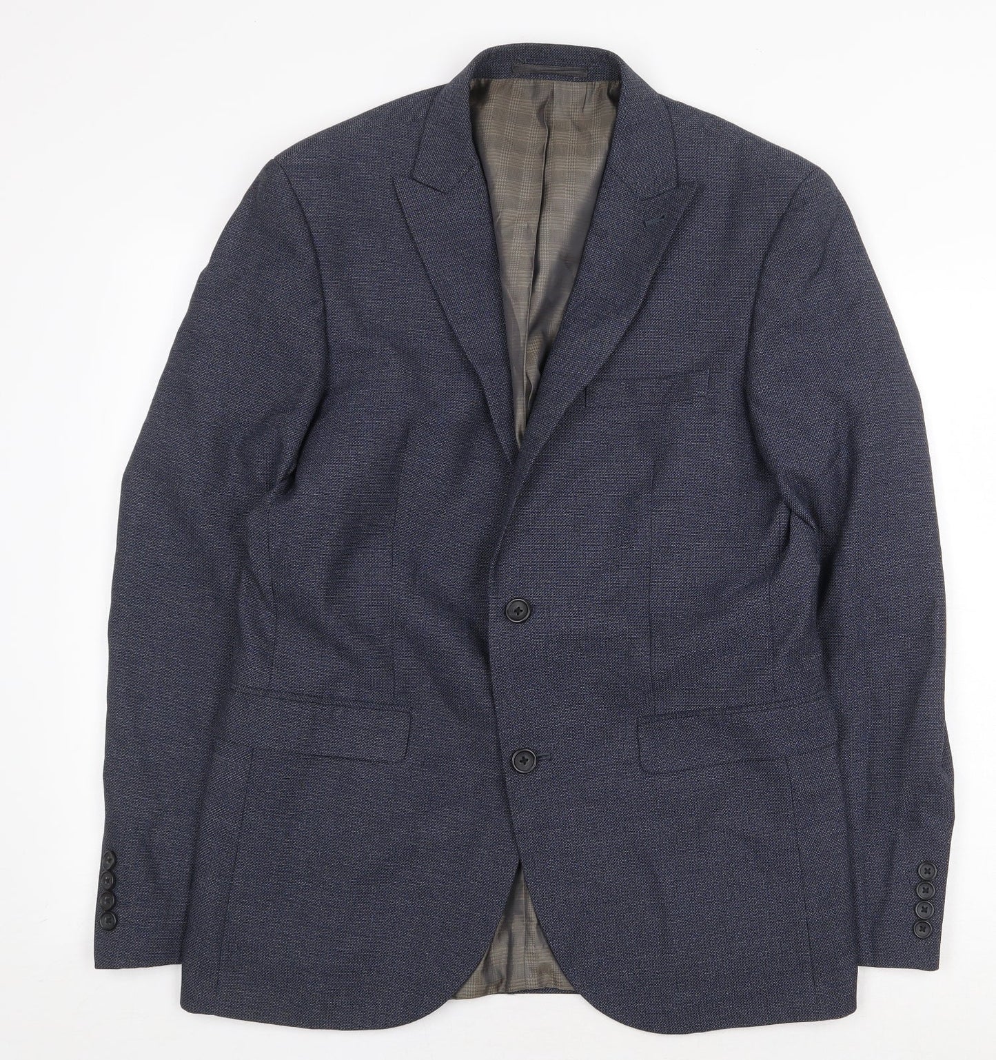 Mens UK Size 38 NEXT Regular Blue Suit Jacket