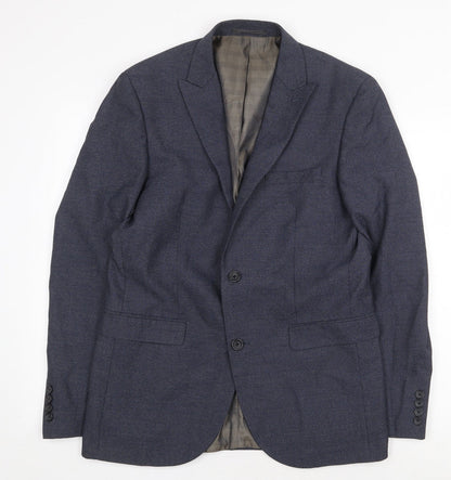 Mens UK Size 38 NEXT Regular Blue Suit Jacket
