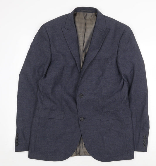 Mens UK Size 38 NEXT Regular Blue Suit Jacket