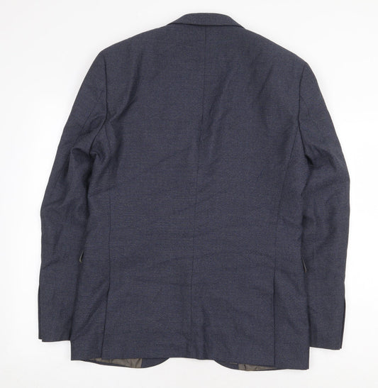 Mens UK Size 38 NEXT Regular Blue Suit Jacket