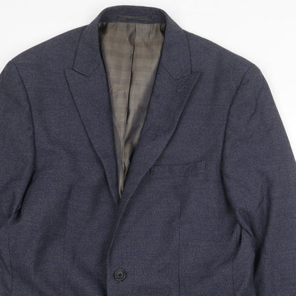 Mens UK Size 38 NEXT Regular Blue Suit Jacket