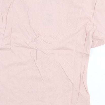Womens UK Size S Eight Paris Purple Basic T-Shirt