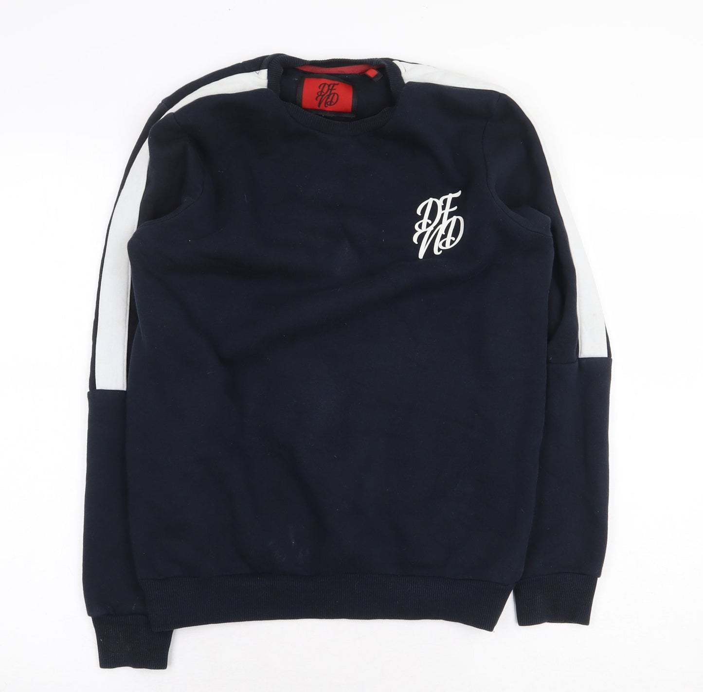 Mens UK Size S DFND Blue Pullover Sweatshirt