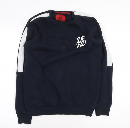 Mens UK Size S DFND Blue Pullover Sweatshirt