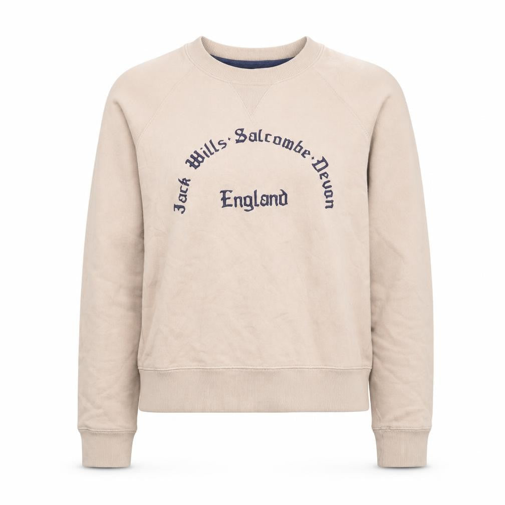 Womens UK Size 10 Jack Wills Pink Pullover Sweatshirt