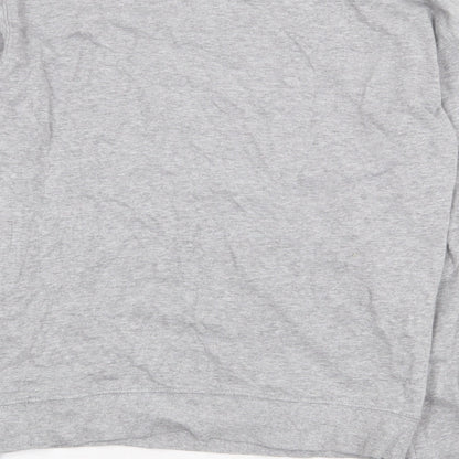 H&M Womens Grey Cotton Pullover Sweatshirt Size M Pullover - Heart