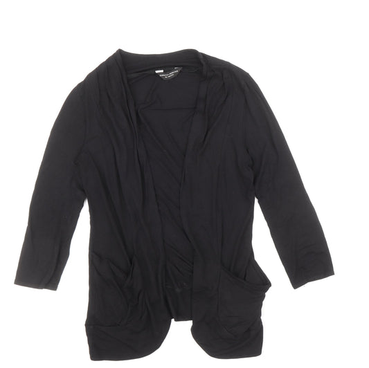 Womens UK Size 10 Dorothy Perkins Black Cardigan Jumper