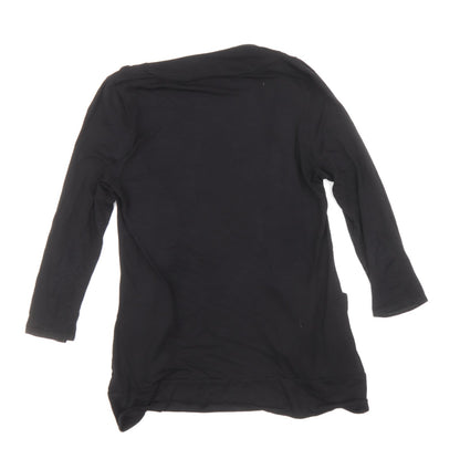 Womens UK Size 10 Dorothy Perkins Black Cardigan Jumper