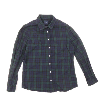 Womens UK Size 8 Crew Clothing Multicoloured Basic Button-Up