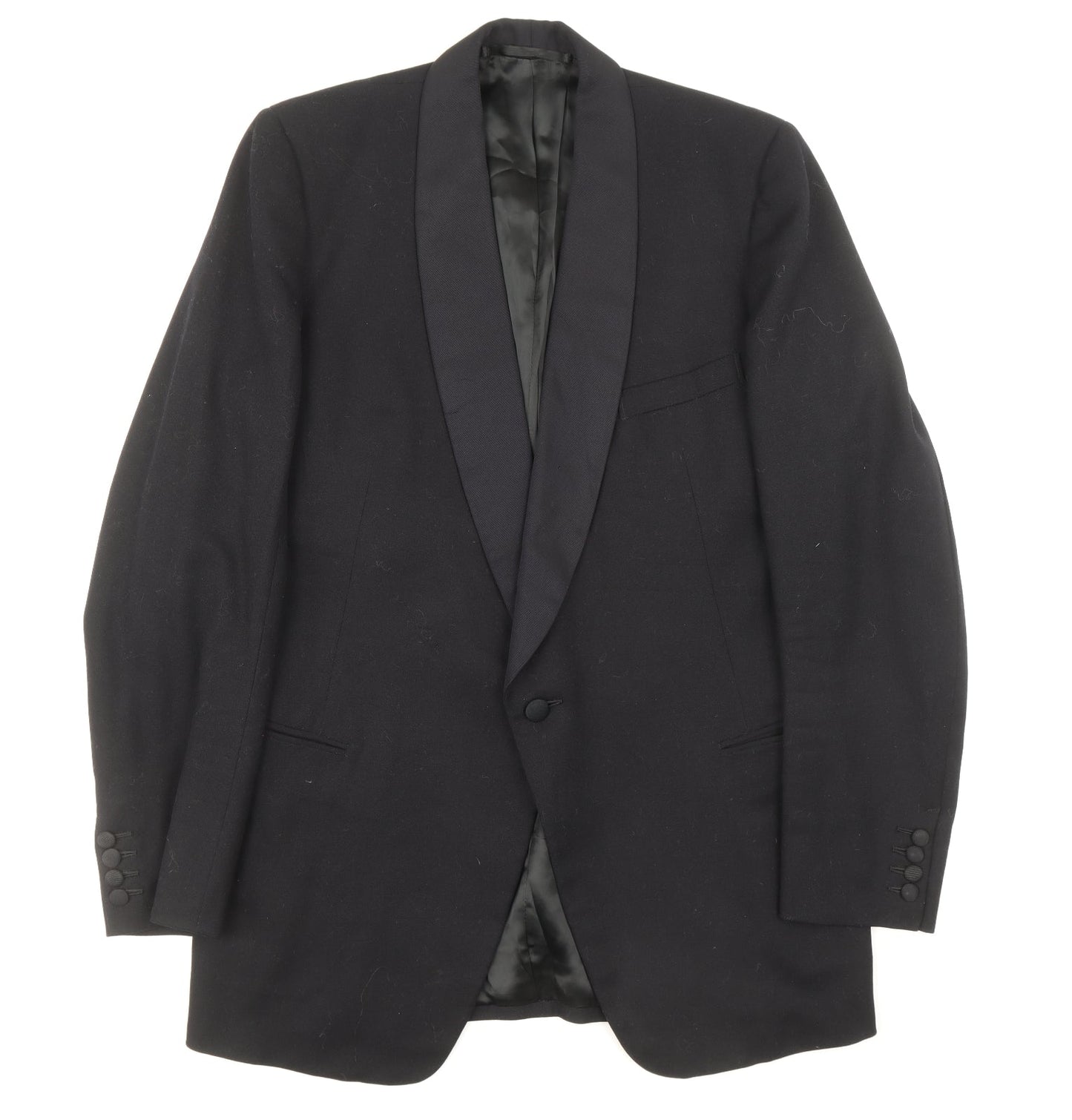 Mens UK Size 36 Preworn Regular Blue Suit Jacket