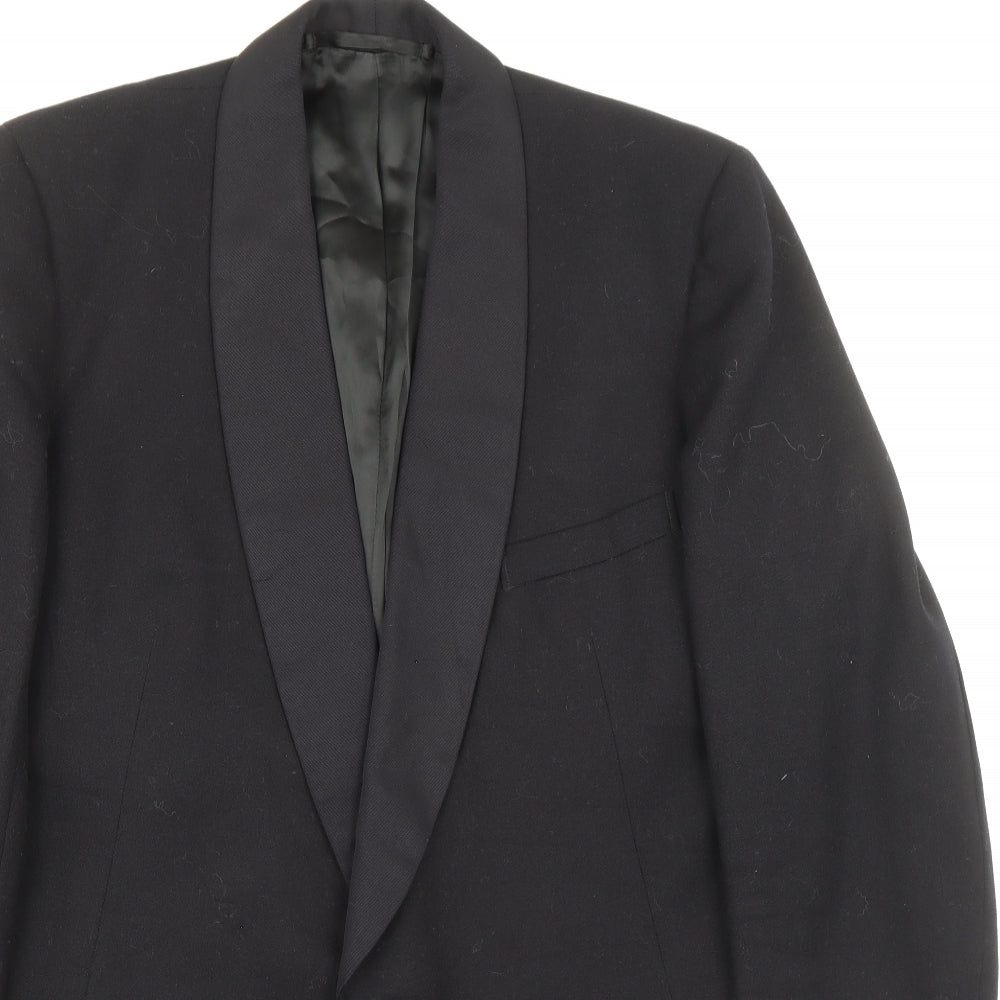 Mens UK Size 36 Preworn Regular Blue Suit Jacket
