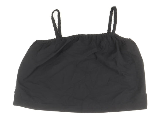 Womens UK Size 24 Marks and Spencer Black Basic Tank