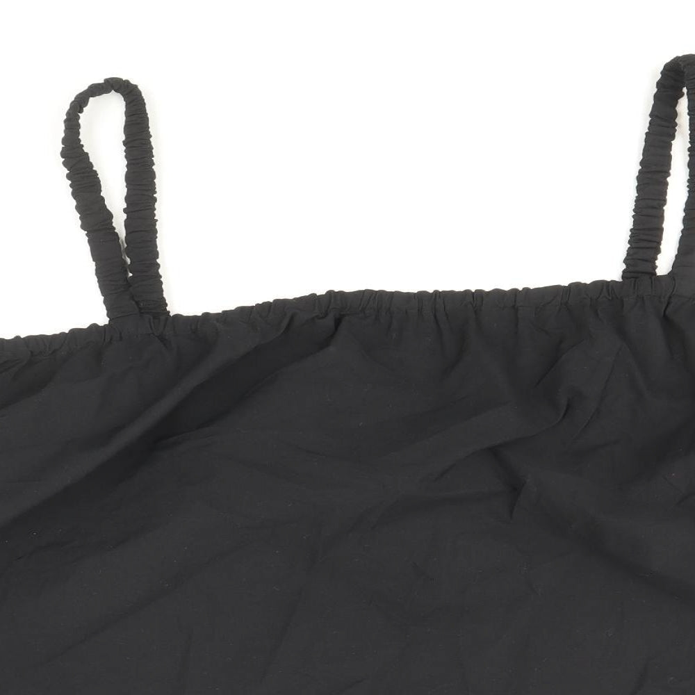Womens UK Size 24 Marks and Spencer Black Basic Tank