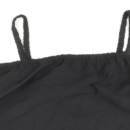 Womens UK Size 24 Marks and Spencer Black Basic Tank