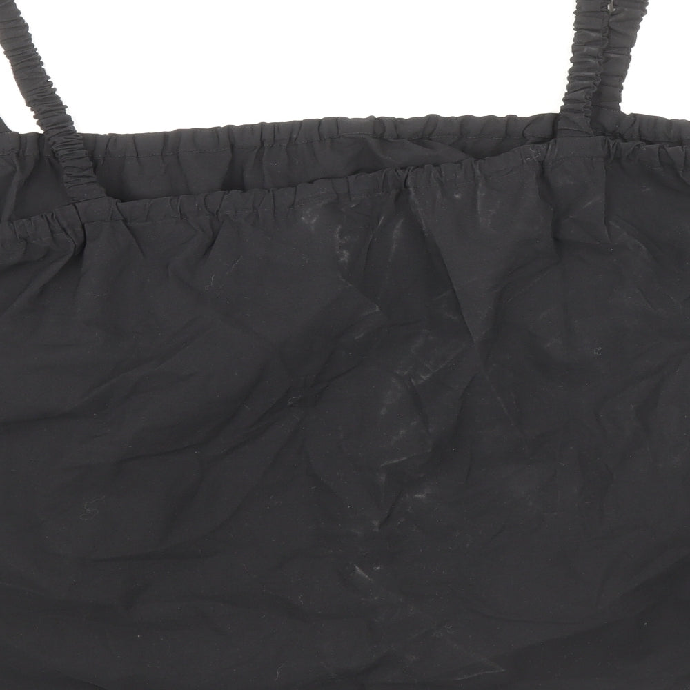 Womens UK Size 24 Marks and Spencer Black Basic Tank