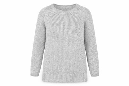 Womens UK Size XS H&M Grey Pullover Jumper
